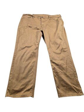 Levis 541 Jeans Mens 42x30 Brown Athletic Taper Fit Denim